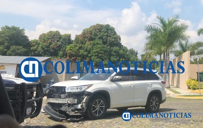 Se reporta choque en avenida Ignacio Sandoval en Colima
