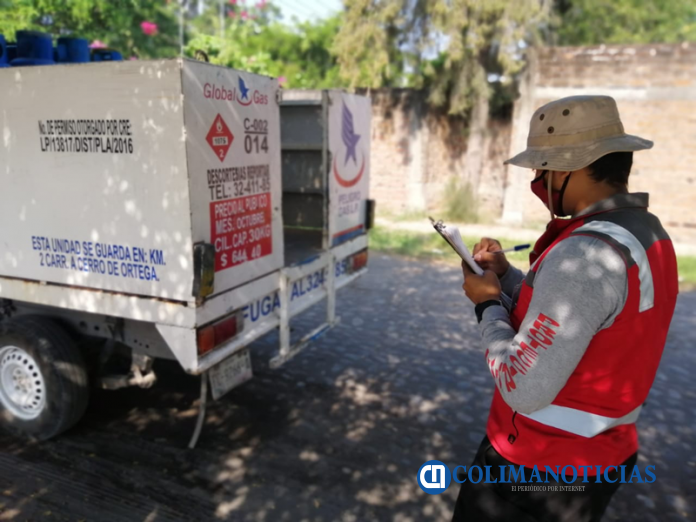 cilindro de gas revisión