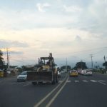 excavadora obras
