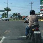 motociclista archivo