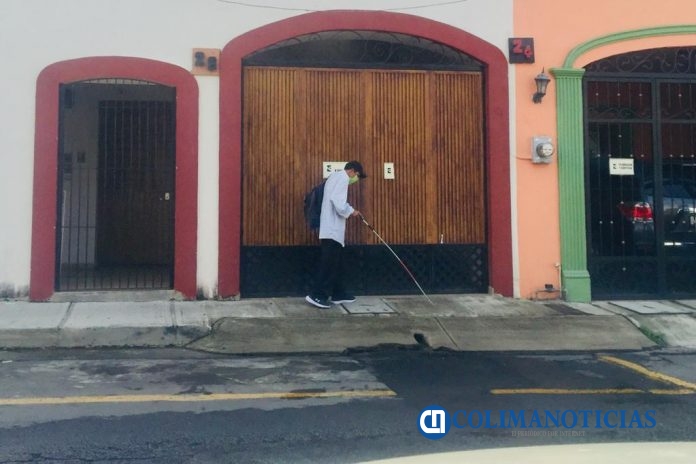 personas con discapacidad invidente covid