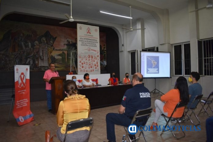 Felipe Cruz evento eliminacion de la violencia