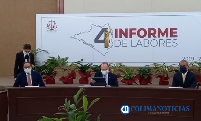 cuarto informe de labores el magistrado presidente Bernardo Alfredo Salazar44