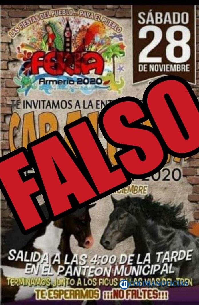 falsa cabalgata en armeria