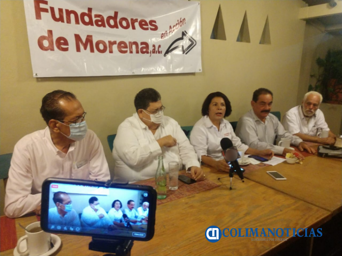 Fundadores de Morena en Colima
