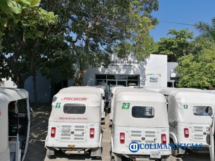 Se manifestaron mototaxistas afuera de las oficinas de Movilidad de Manzanillo3