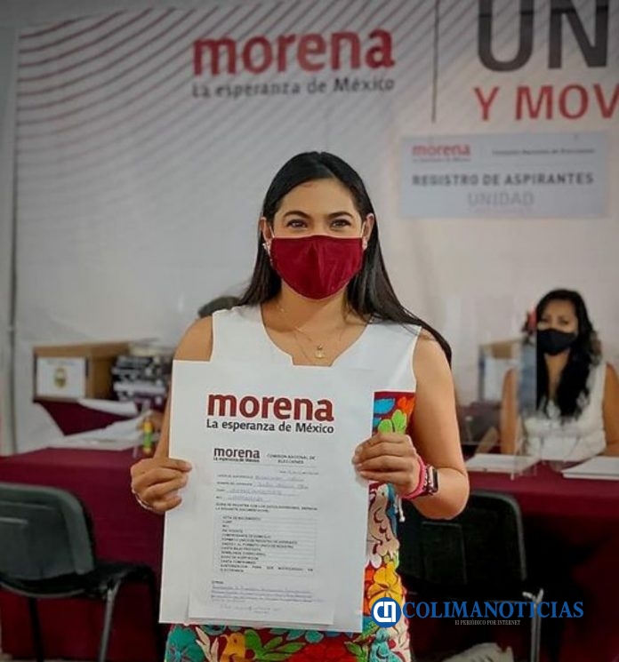 Se registra Indira como candidata a la gubernatura