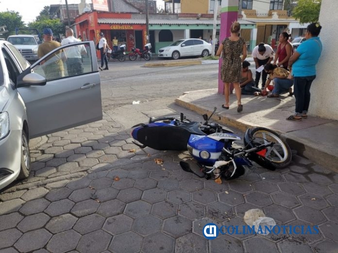atropellado en moto