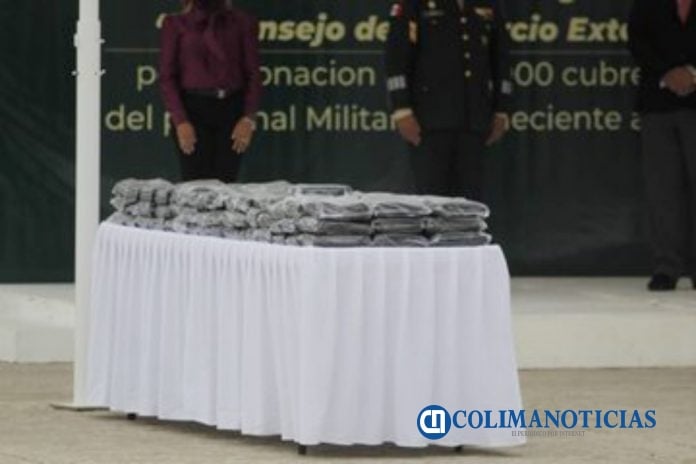 Dona el Consejo Mexicano de Comercio Exterior de Occidente 300 mil cubrebocas a las Fuerzas Armadas