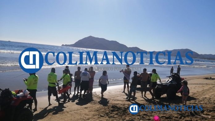 Menor de edad y adulto son rescatados en playa de Miramar7