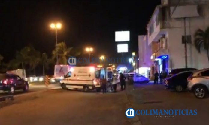 herido de bala en Manzanillo
