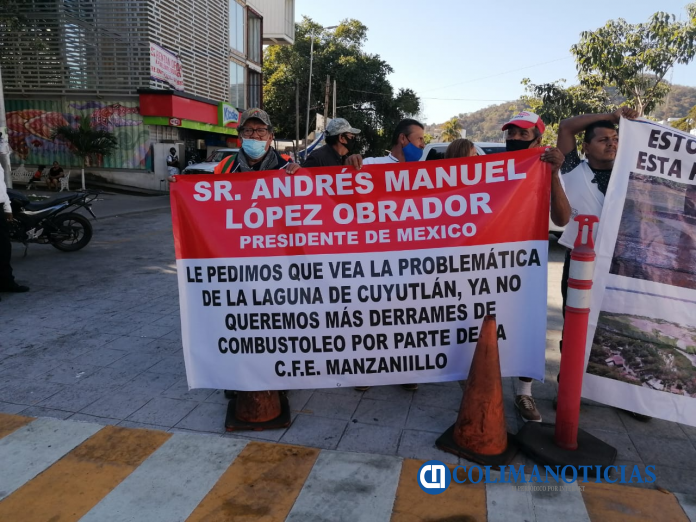 pescadores se manifiestan en API - AMLO