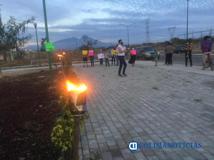 protestan en colonia