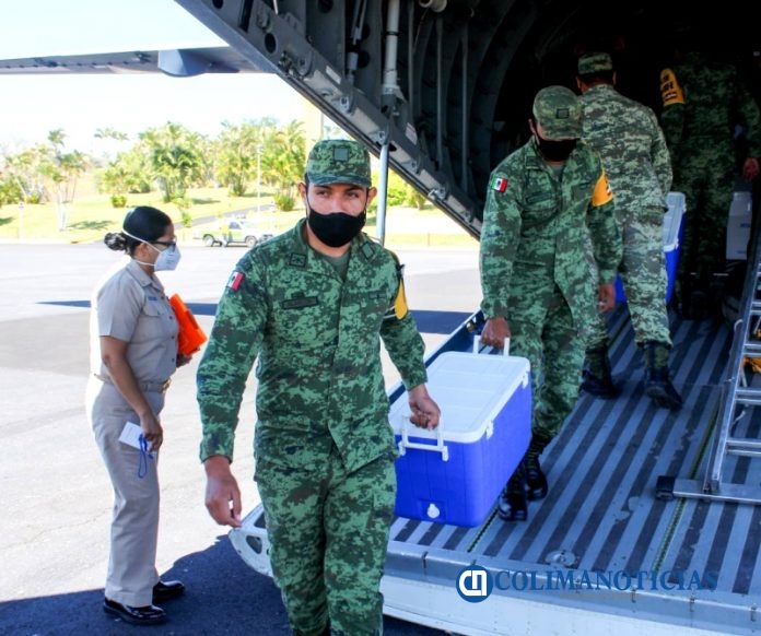 Llega a Colima vacunas antiCovid5