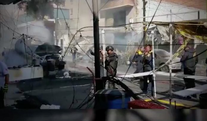 Reportan incendio cerca del Mercado de Jamaica en la CDMX