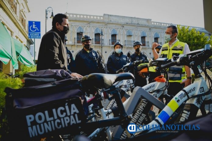 Se instalan bicipuertos en diferentes puntos de la ciudad de Colima
