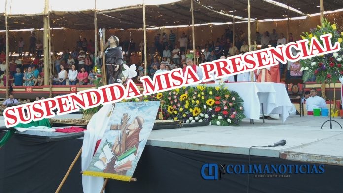 Suspendida misa presencial en La Petatera