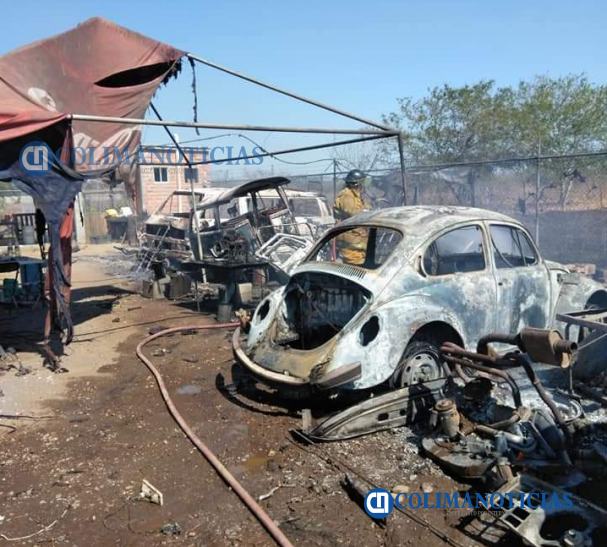 incendio de taller