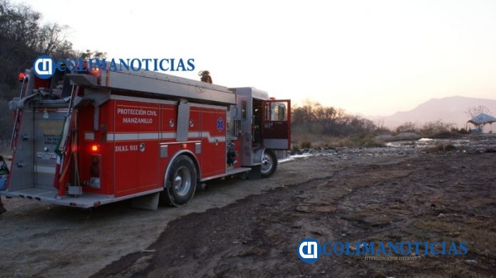 Apoya SEMAR en sofocar incendio del relleno sanitario de Manzanillo3