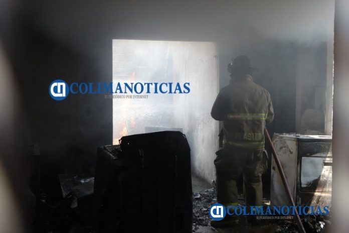 Controlan incendio de una casa en colonia Nuevo Milenio1