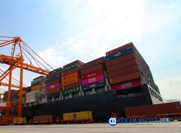 contenedores en manzanillo