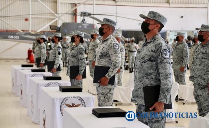 Artilleros guardia nacional