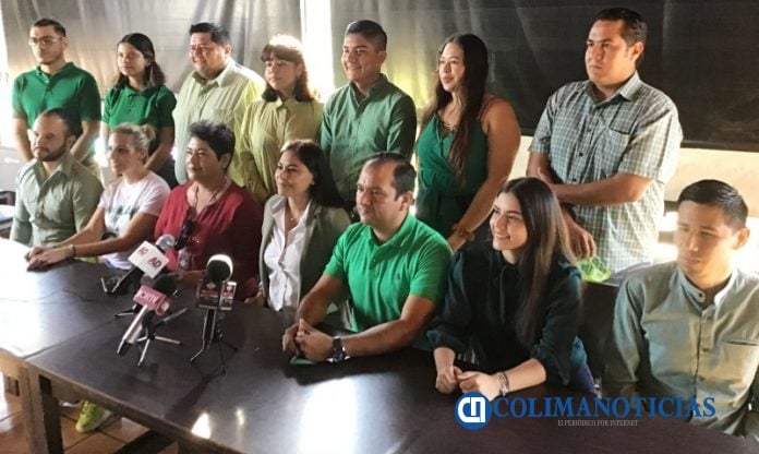 Karina Heredia presenta su planilla