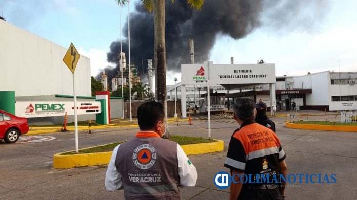 incendio refineria 1