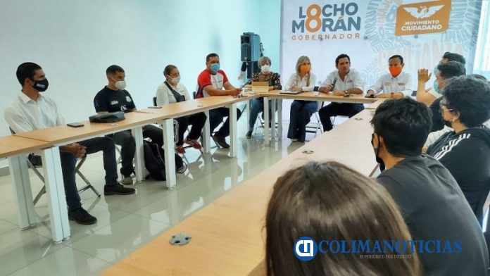locho moran en reunion