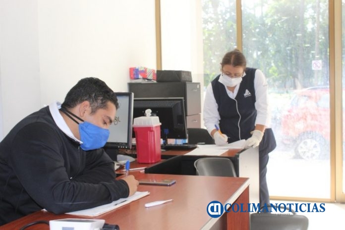 trabajadores de salid colima