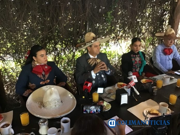 Campeonato Estatal de Escaramuzas de Colima rueda de prensa