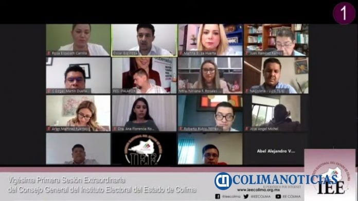 IEE Colima reunion virtual