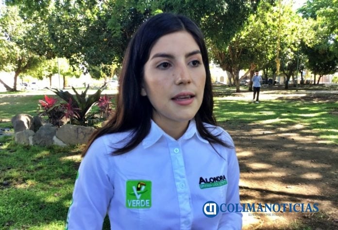 alondra verde