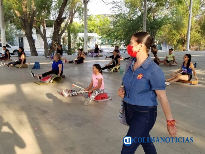 cristi cardenas en recorrido canchas