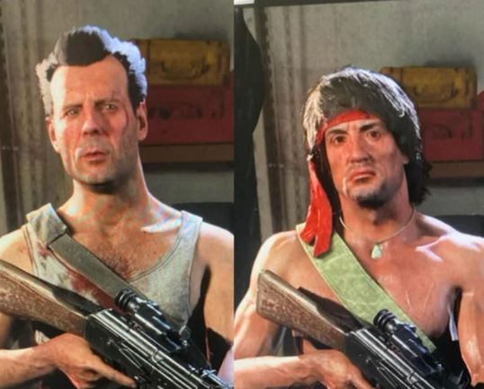 john mcclane y rambo
