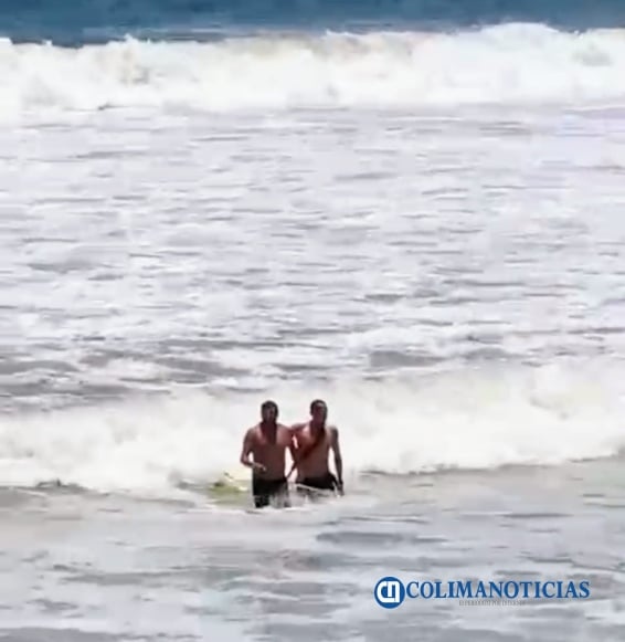 rescate en playa