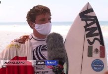 Avanza el surfista colimense Alan Cleland rumbo a Tokio 2020+1