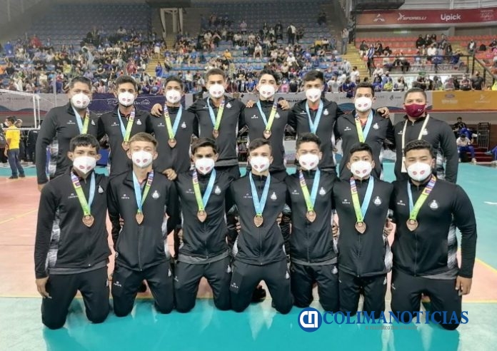 Colimenses obtienen medallas de bronce en levantamiento de pesas y voleibol