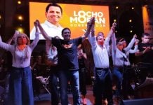 Abarrota el centro de Colima Locho Morán en su cierre