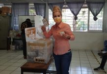 Paty Alcaraz acude a votar e invitó a la ciudadanía a ejercer su voto