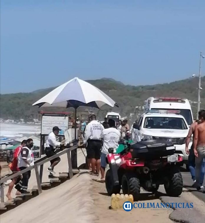 Una menor y una mujer adulta son rescatadas en Playa de Oro 1