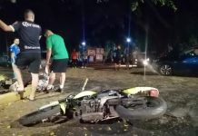 Reportan accidente de motociclista en V. Carranza