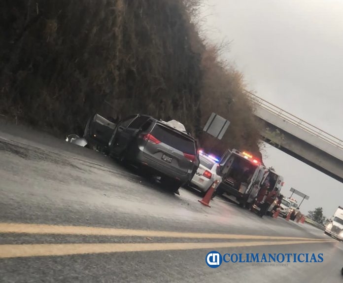 accidente en autopista