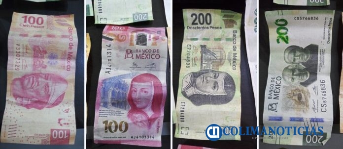 billetes falsos