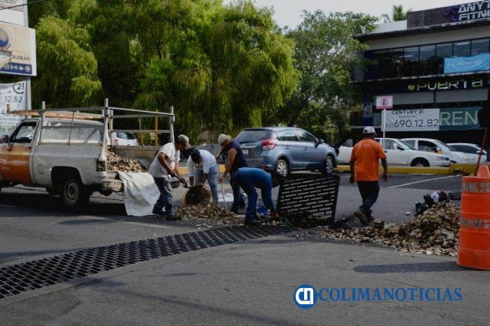 limpieza preventiva a lluvias Colima