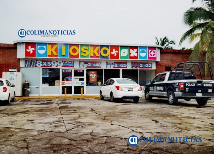 Con cuchillo en mano, dos sujetos asaltan Kiosko