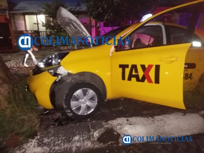 Muere un taxista durante accidente en la colonia M. Dieguez de la Villa