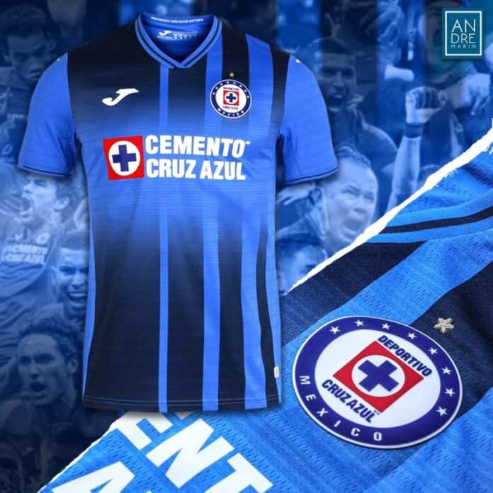 Nuevo jersey Cruz Azul para el torneo de Apertura 2021 y Clausura 2022