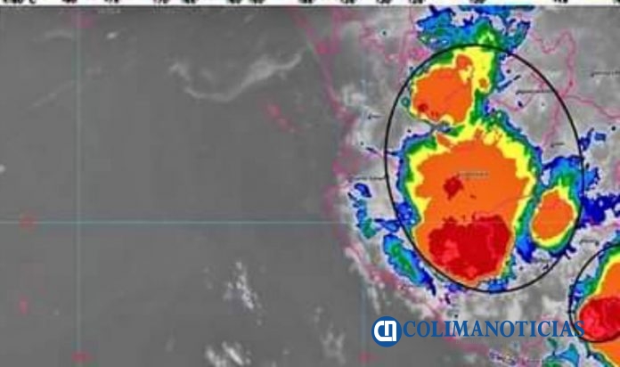 SMN pronostica lluvias para Colima