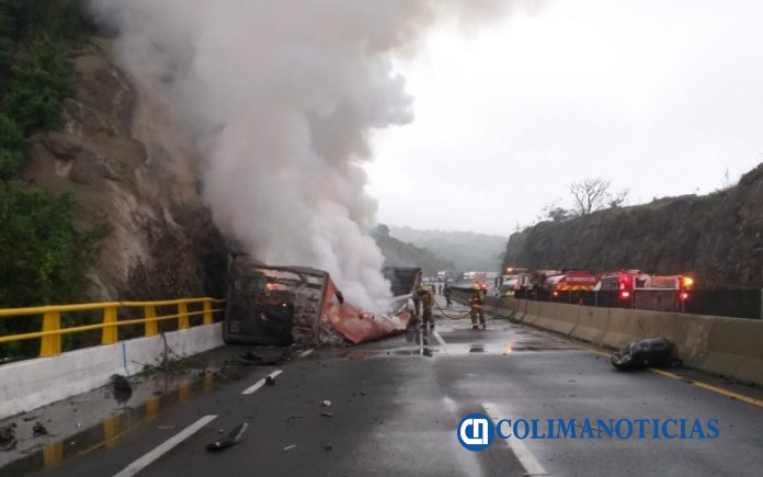 accidente en macrolibramiento